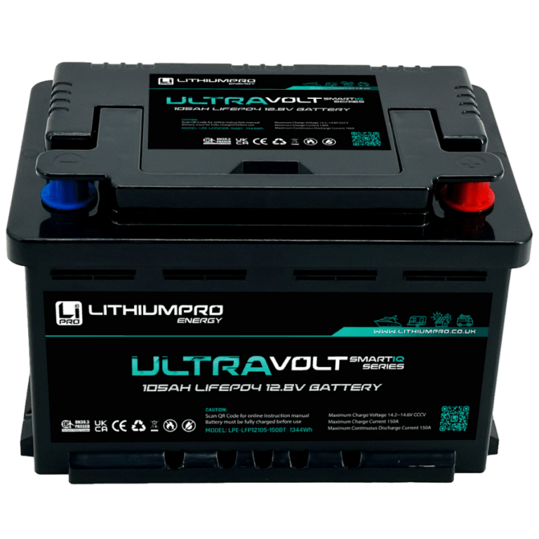 12V LITHIUM BATTERY 105ah Ultravolt Lithium Pro